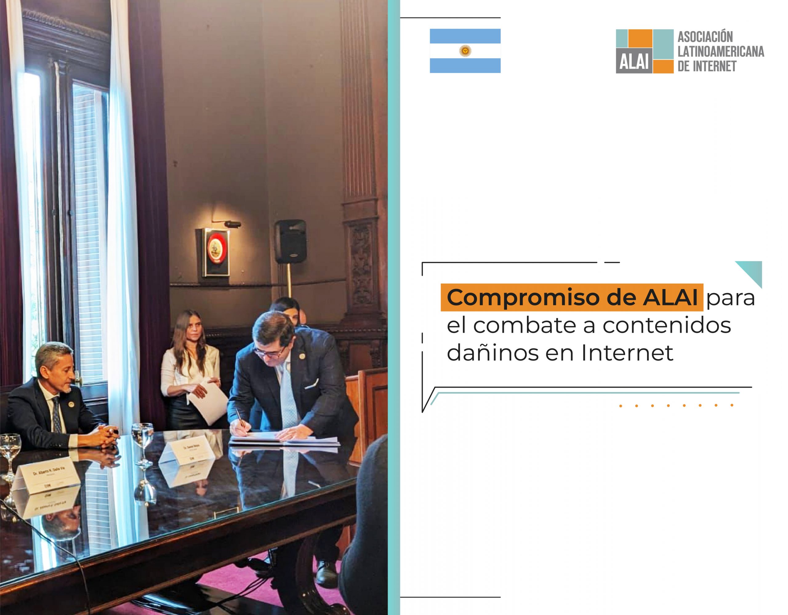 Argentina: Compromiso de ALAI para el combate a contenidos dañinos en Internet