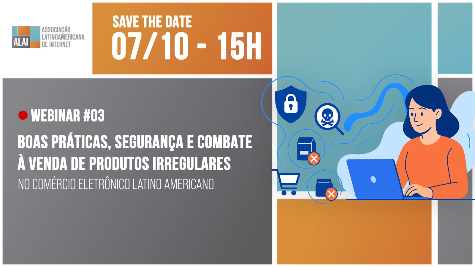Último webinar do ciclo “Diálogos Tecnológicos” discute segurança e combate à venda de produtos irregulares no comércio eletrônico
