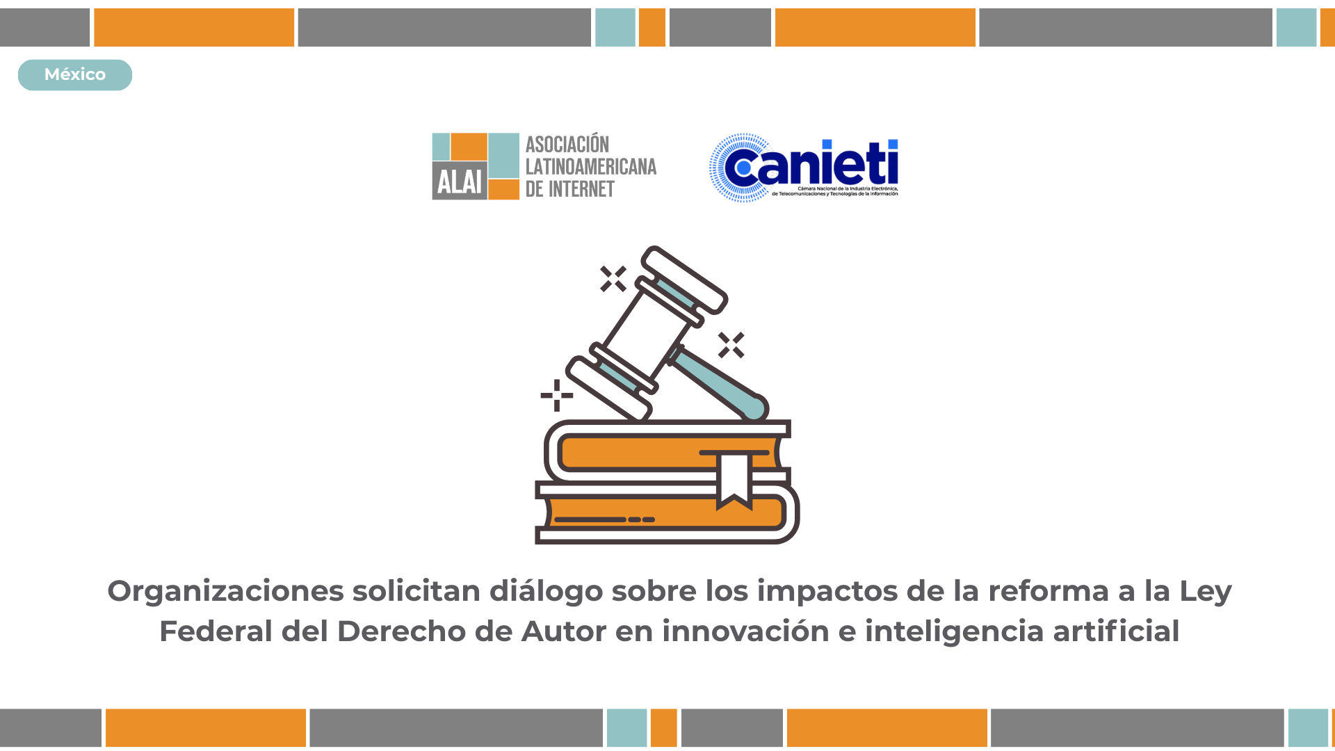 Solicitud de diálogo sobre los riesgos de la Iniciativa de reforma a la Ley Federal del Derecho de Autor en materia de derechos de las personas trabajadoras artistas, intérpretes o ejecutantes