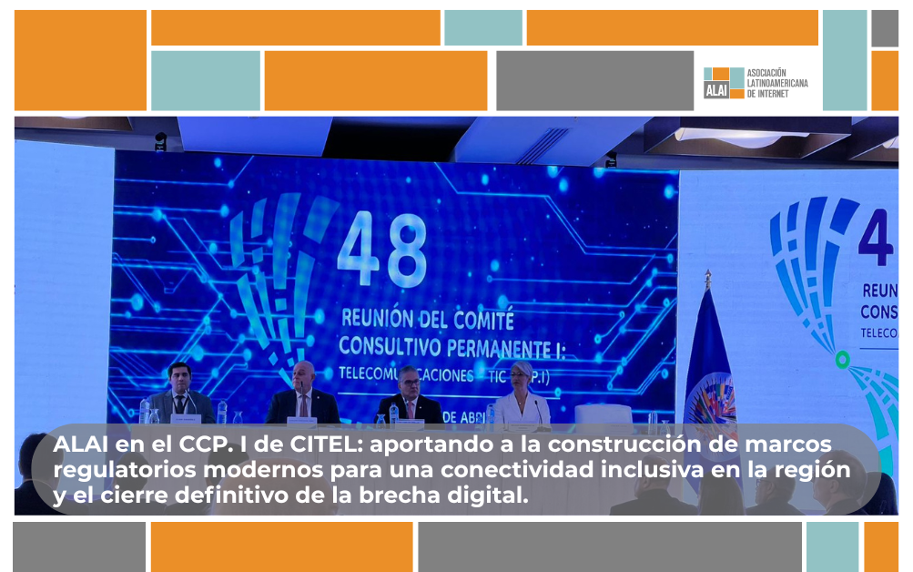 ALAI participa por primera vez en el CCP.I de CITEL y asume roles de co-relatoría en áreas clave